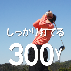 しっかり打てる300Y